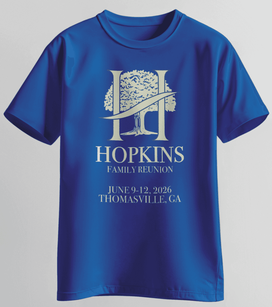 Hopkins Family Reunion 2026 T-shirt