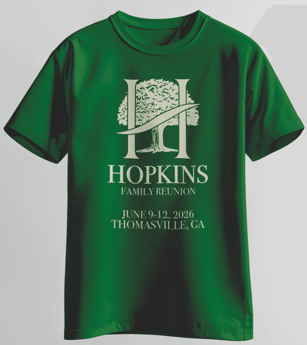Hopkins Family Reunion 2026 T-shirt