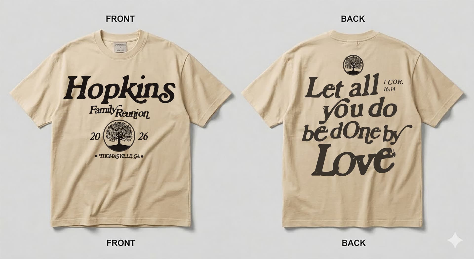 Hopkins Reunion 2026 Official T-Shirt