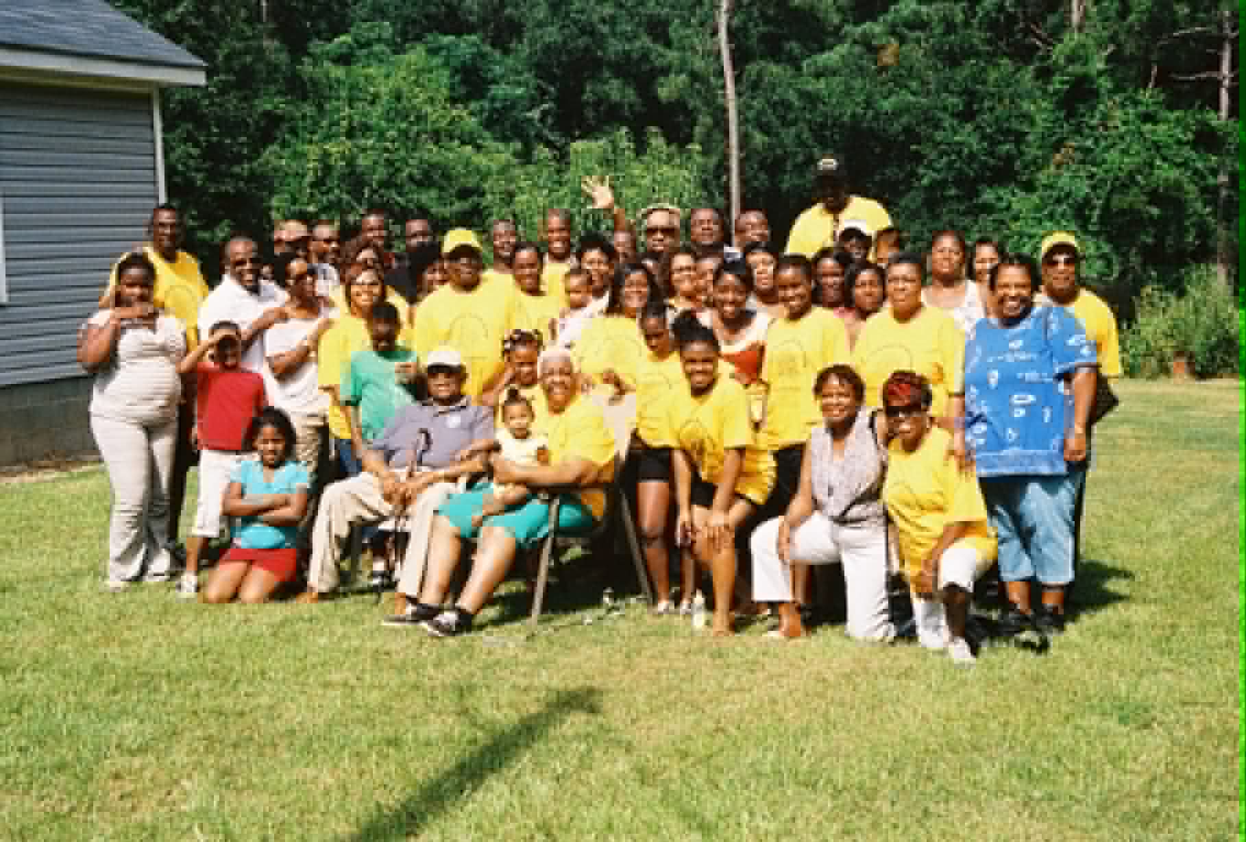 Hopkins family reunion photo